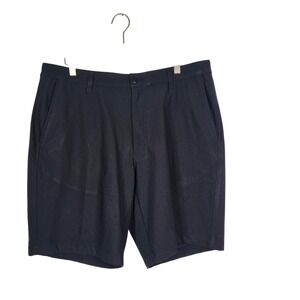 FOOTJOY Shorts Mens 36 Black Golf Performance‎ Flat Front Lightweight Casual